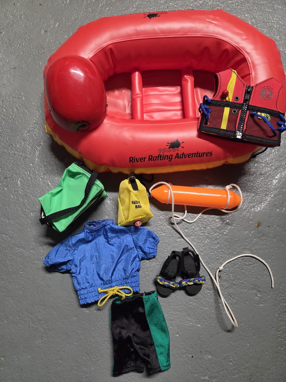magic Attic Club Inflatable Raft Play Set